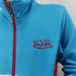 Von Dutch Vintage Y2K Blue/Red Flying Eye Ball Logo Track Jacket Women Large