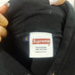 Supreme Black Embroidered Pullover Hoodie Women Size Small