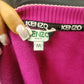 Kenzo Purple Long Sleeve Crew Neck Sweatshirt Women Size Medium