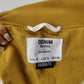 Bershka Peanuts White/Yellow Denim Varsity Jacket Women Size Small