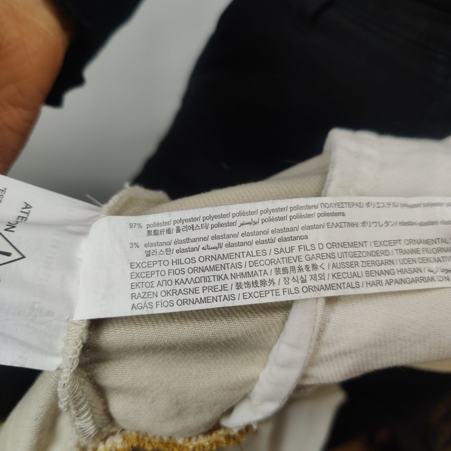 Bershka Peanuts White/Yellow Denim Varsity Jacket Women Size Small