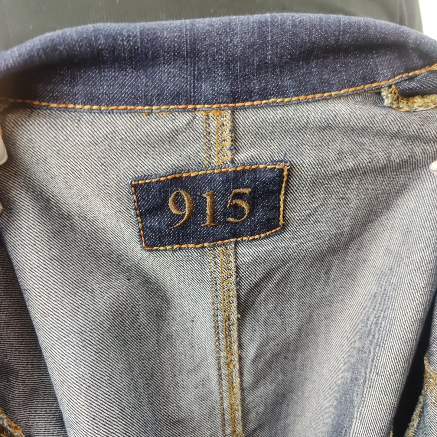 New Look 915 Vintage Blue Denim Jacket Women Size Small