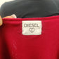 Diesel Vintage Red Lace A Line Dress Women Size Large