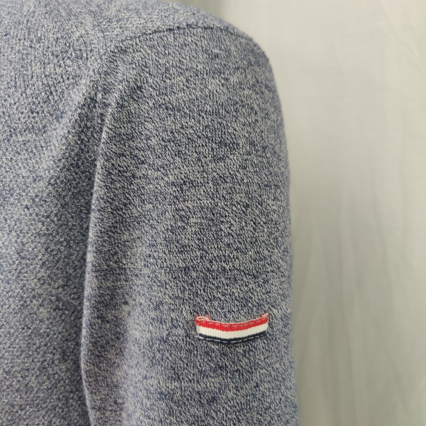 Diesel Grey Cotton Knit Pullover Crew Neck Sweatshirt Men Size Medium