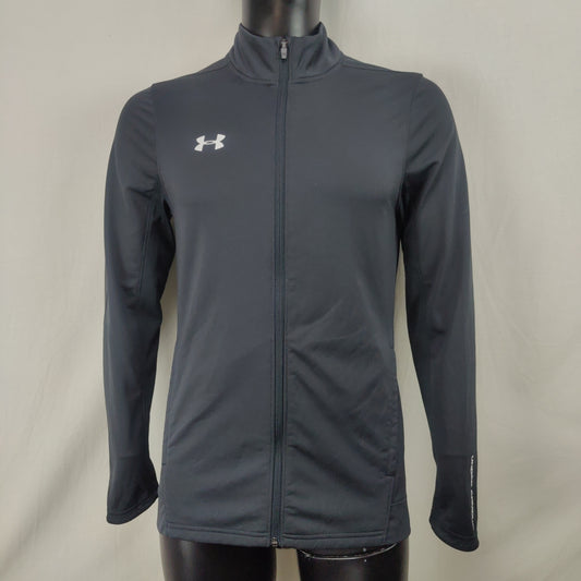 Under Armour Black Running Track Jacket Men Size Medium