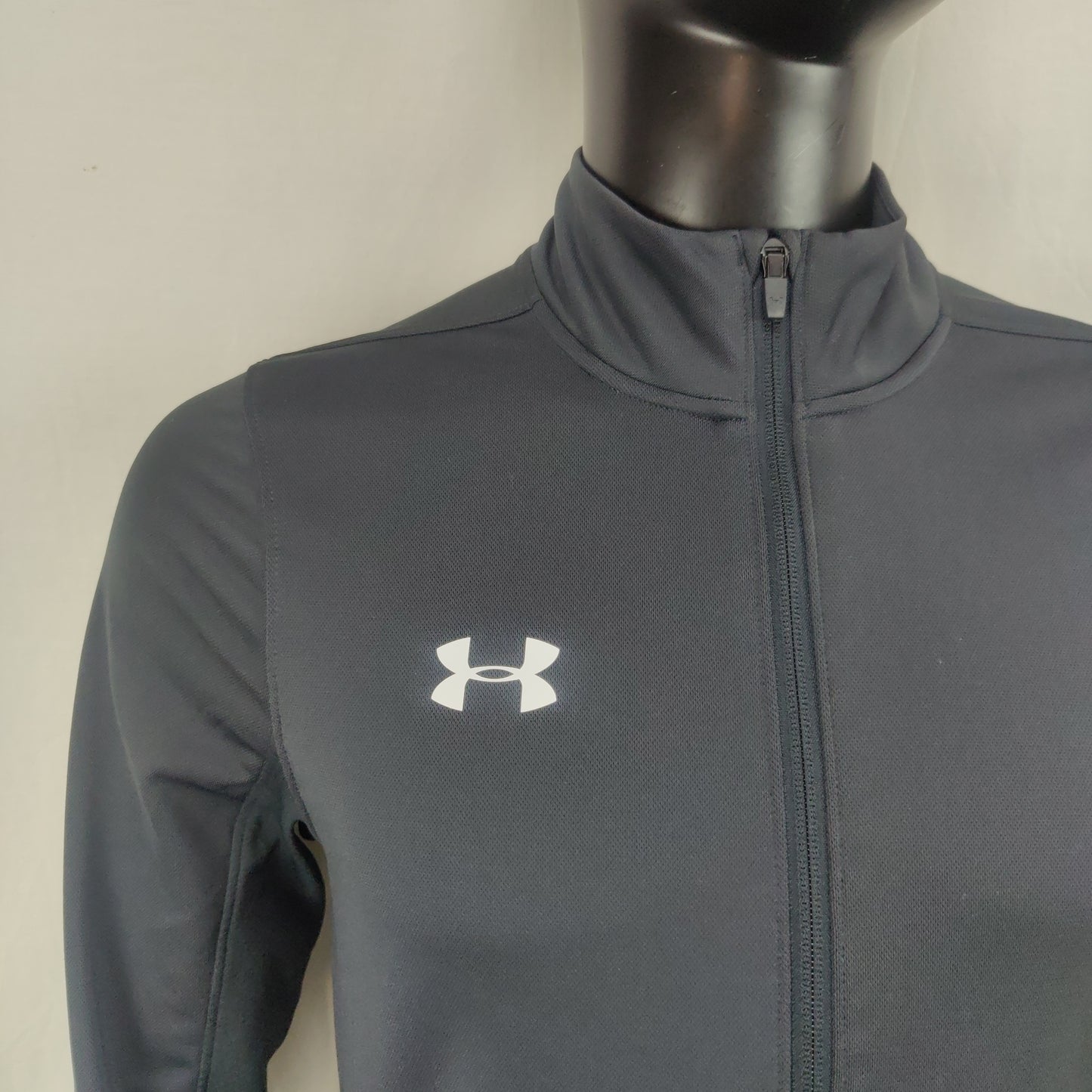 Under Armour Black Running Track Jacket Men Size Medium