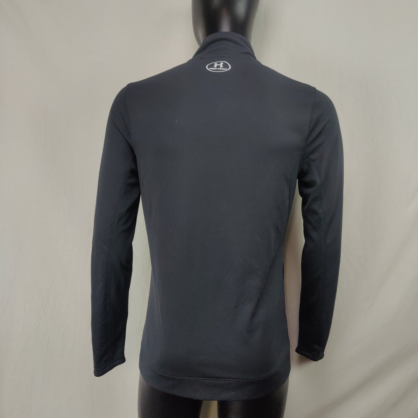 Under Armour Black Running Track Jacket Men Size Medium