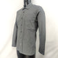Tommy Hilfiger Vintage Grey Checkered Slim Fit Casual Shirt Men Medium