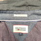 Tommy Hilfiger Vintage Grey Checkered Slim Fit Casual Shirt Men Medium