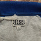 Diesel White Blue Navy Cotton Polo Shirt Men Size Small