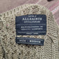 All Saints Green Cotton Knit Crew Neck Jumper Men Size Medium