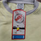 Best Direction Vintage Hockey Yellow/Grey Crew Neck Sweatshirt Men Medium