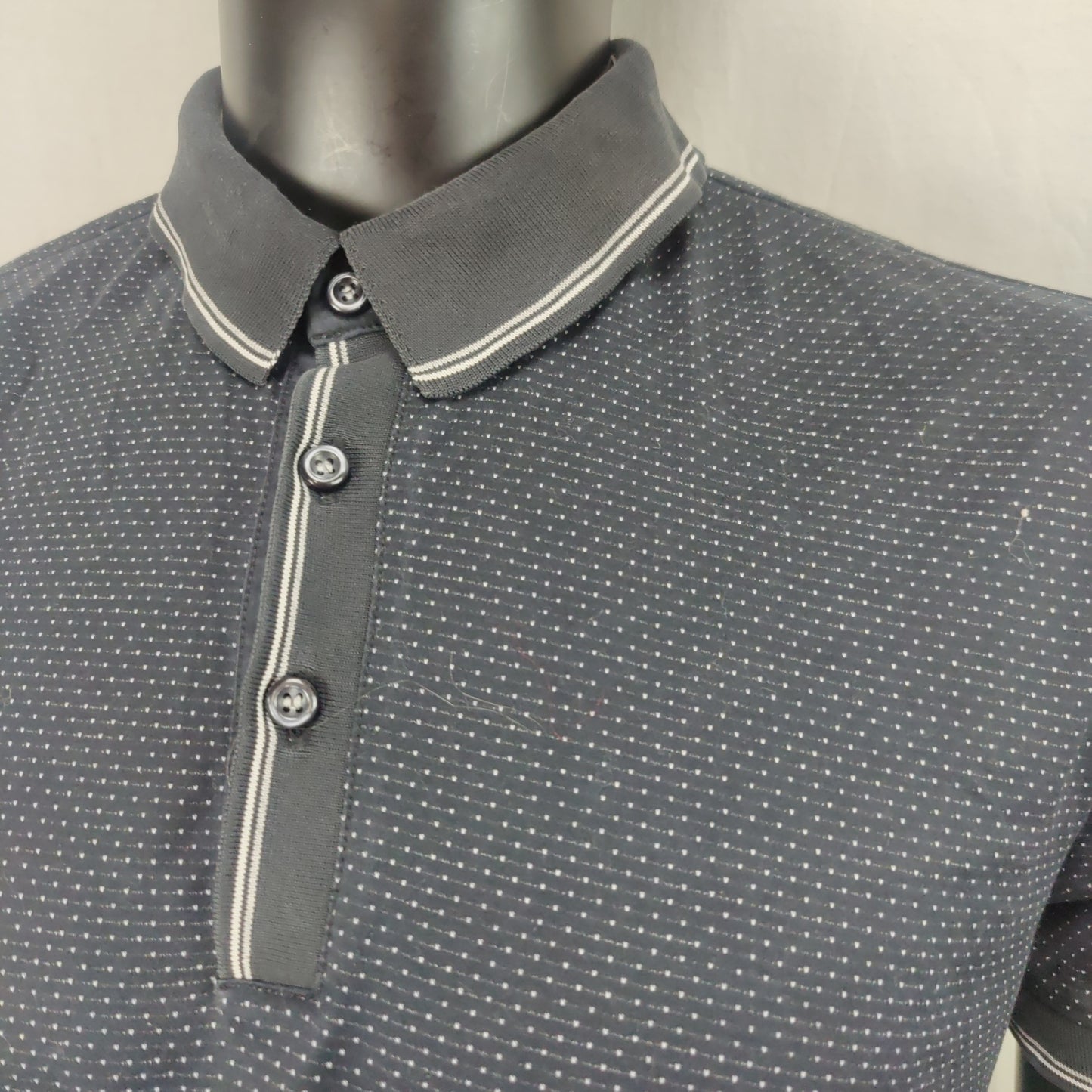 Hugo Boss Black Short Sleeve Polo Shirt Men Size Medium