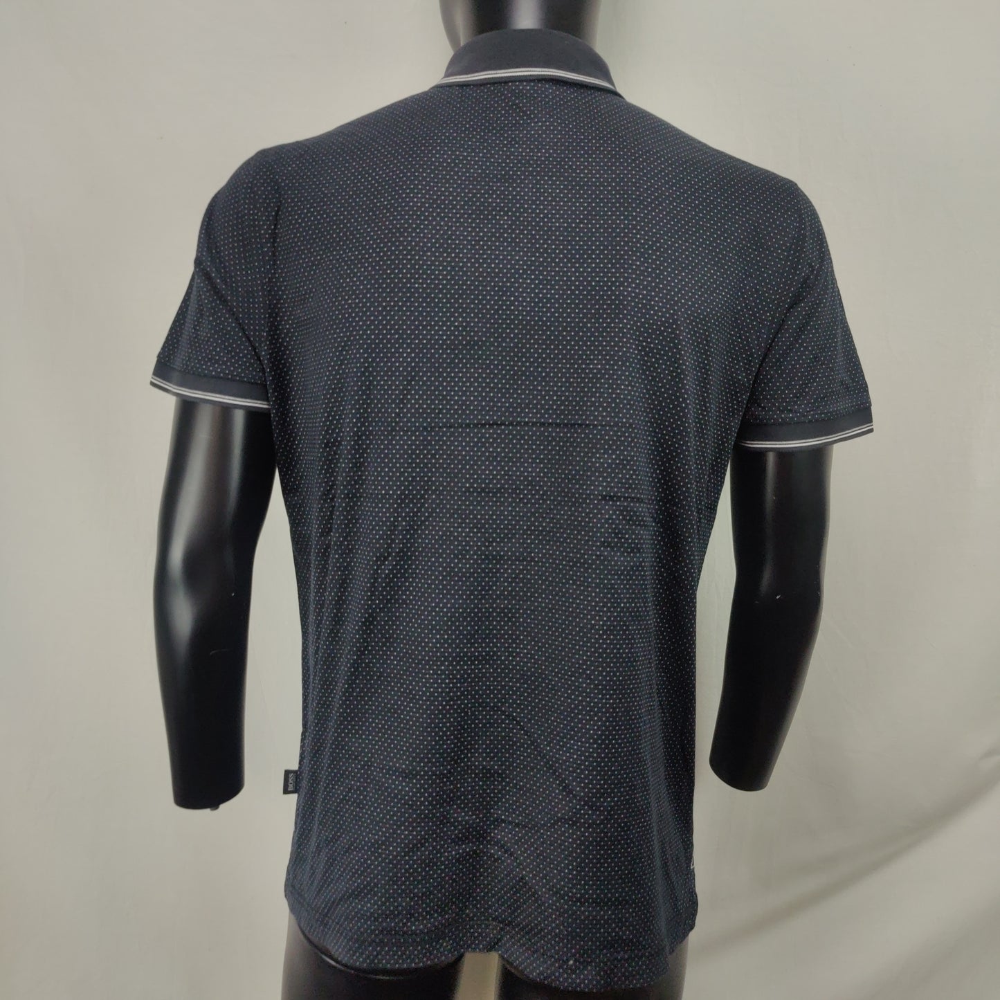 Hugo Boss Black Short Sleeve Polo Shirt Men Size Medium
