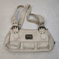 Dolce & Gabbana Vintage White Leather Handbag Shoulder Bag Women