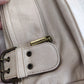 Dolce & Gabbana Vintage White Leather Handbag Shoulder Bag Women