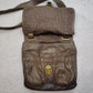 Fossil Vintage Brown Leather Crossbody Bag Shoulder Bag Handbag Women