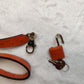 Hermes Kelly Sellier Ostrich 28 Leather Tangerine Orange Satchel Handbag