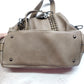 Alpini Beige Faux Leather Studded Studs Handbag Shoulder Bag Women NWT