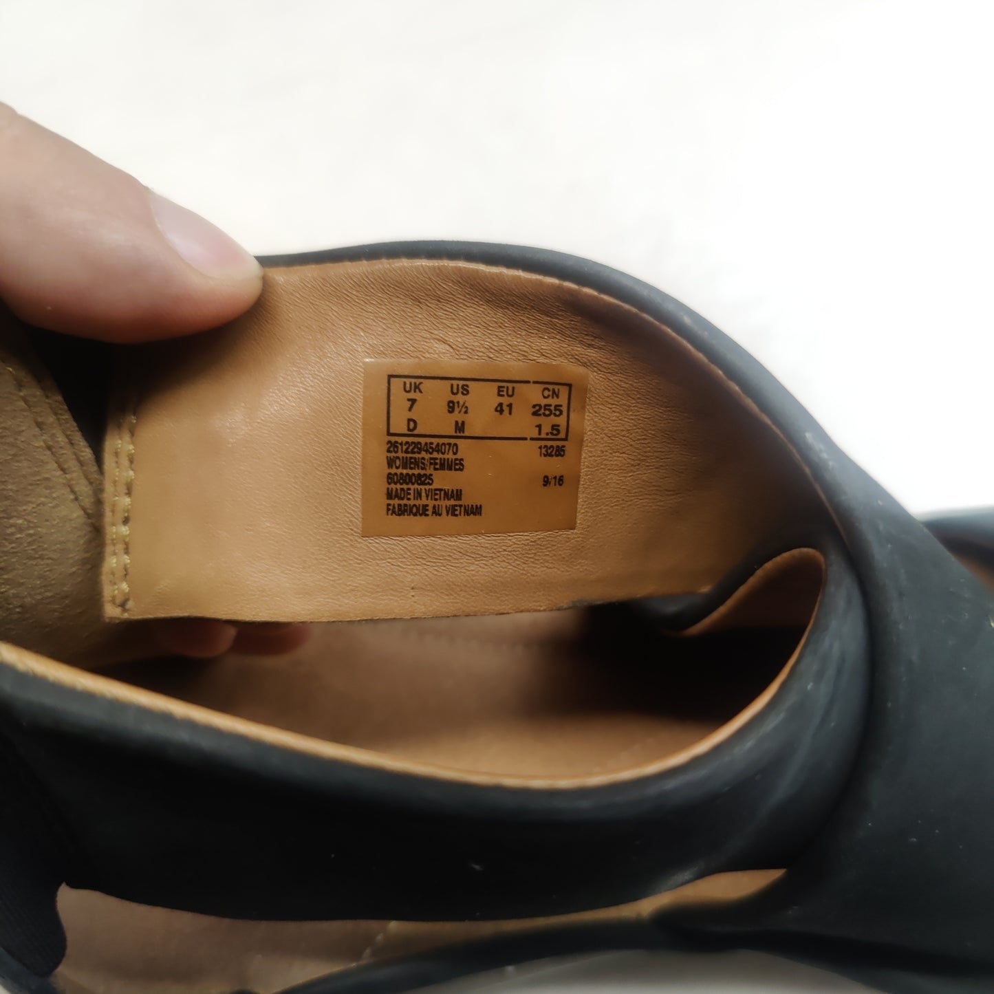 Clarks Clarene Glamor Black Wedge Heel Strappy Sandal Shoes Women UK 7