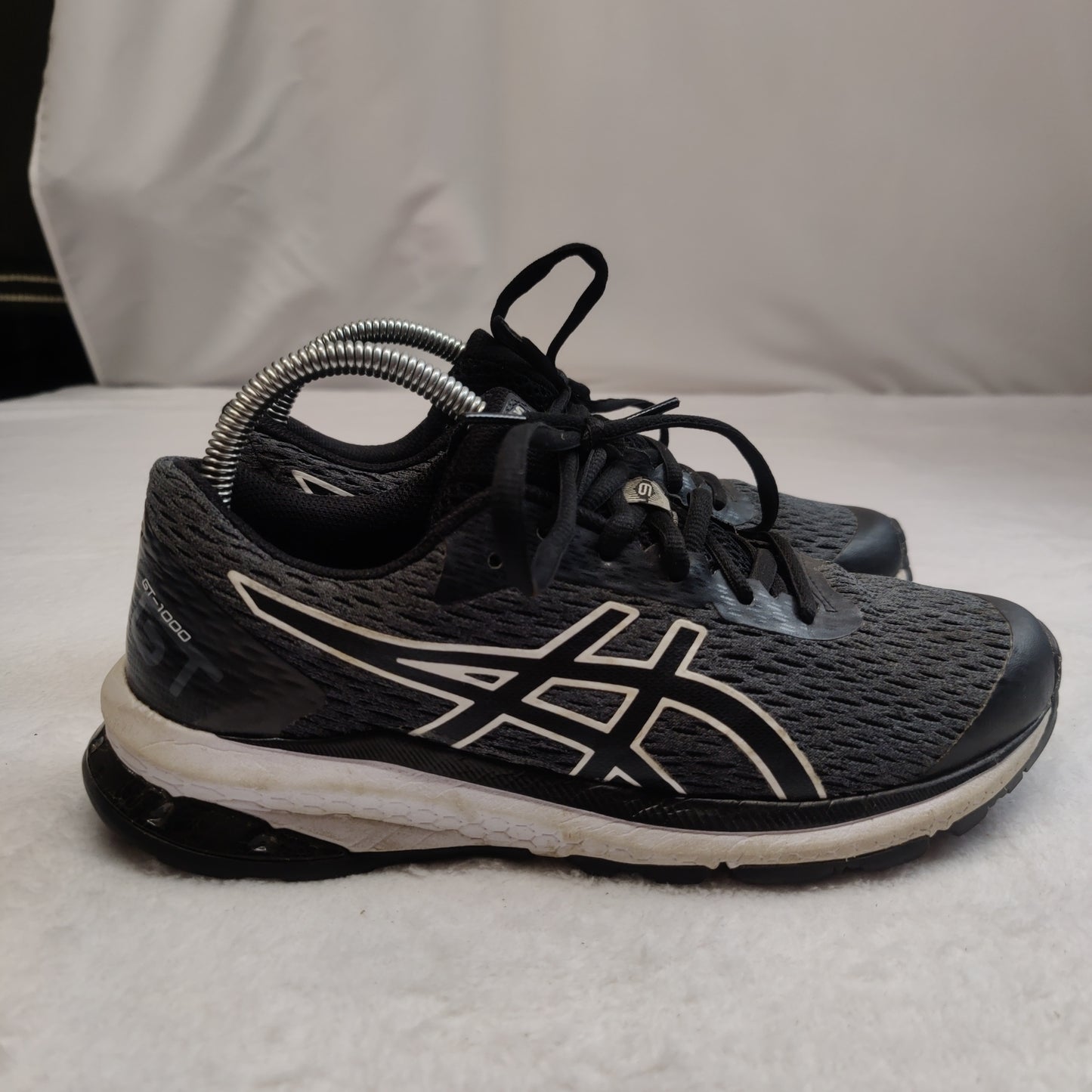 Asics GT-1000 9 Black Running Sneaker Trainers Shoes Women UK 6 EU 39.5