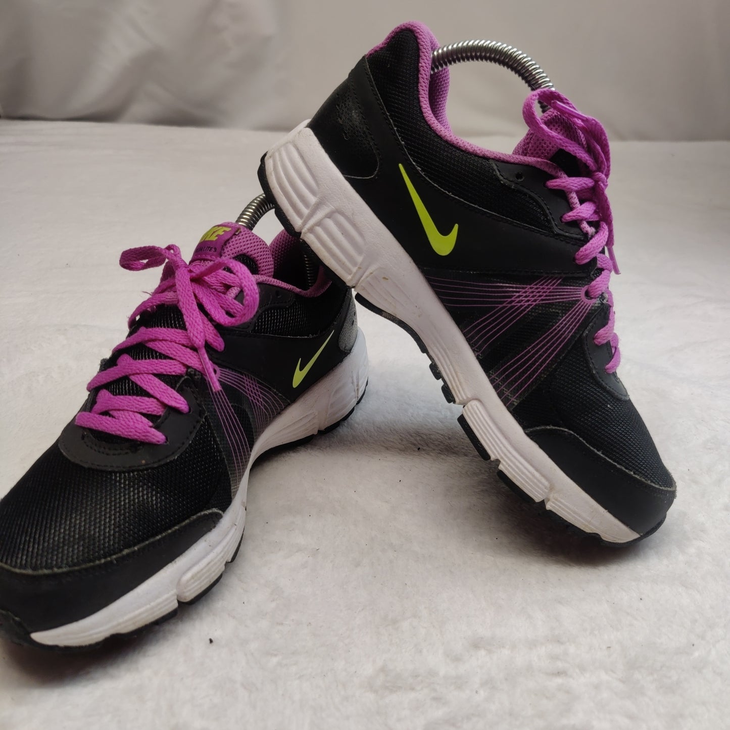 Nike Air Max Run Lite 3 Black Purple Sneaker Trainers Women UK 5 EU 38