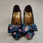 Irregular Choice Fresh Summer Flowers Floral Court Heels Women UK 3 EU 36
