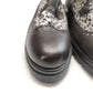 Jose Saenz Brown Cheetah Print Leather Platform Boots Women UK 7 EU 41