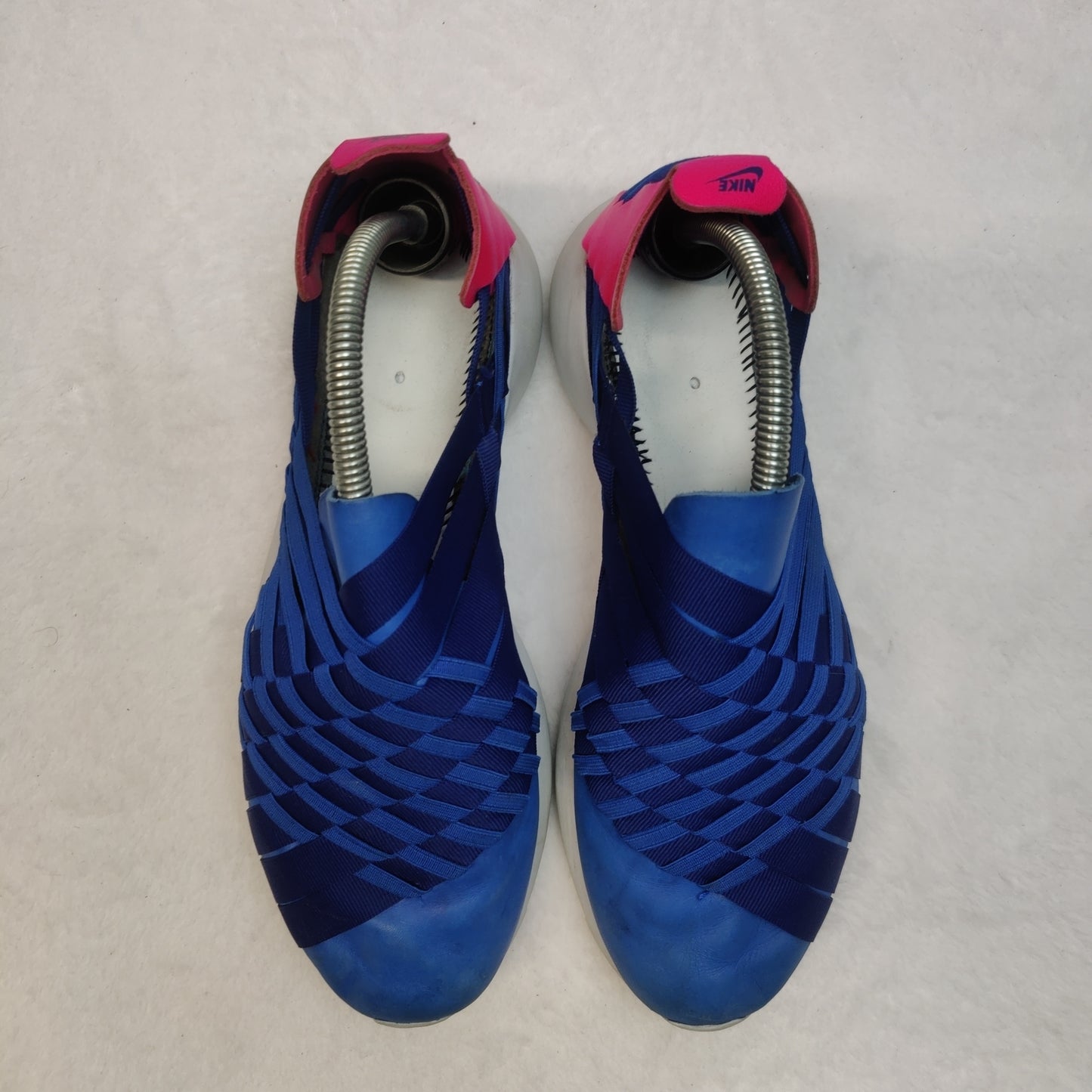 Nike Rosherun Blue Pink Running Sneaker Trainers Shoes Women UK 7 EU 41