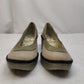 Fly London Yoko Perf Wedges Beige Slip On Comfort Shoes Women UK 6 EU 39