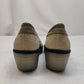 Fly London Yoko Perf Wedges Beige Slip On Comfort Shoes Women UK 6 EU 39