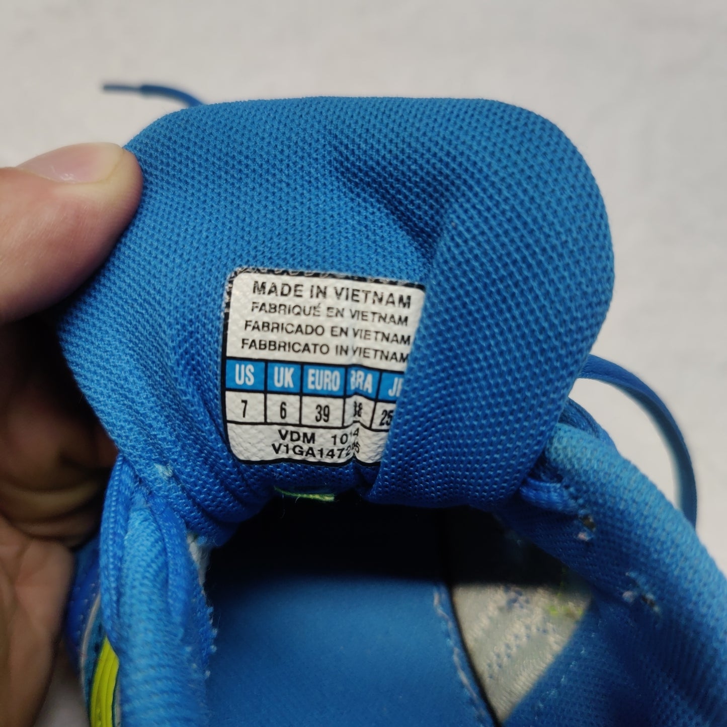 Mizuno Wave Twister 3 Blue Sneaker Trainers Shoes Women Size UK 6 EU 39