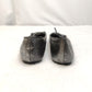 Dune London Silver Leather Ballet Flat Shoes Women Size UK 5 EU 38