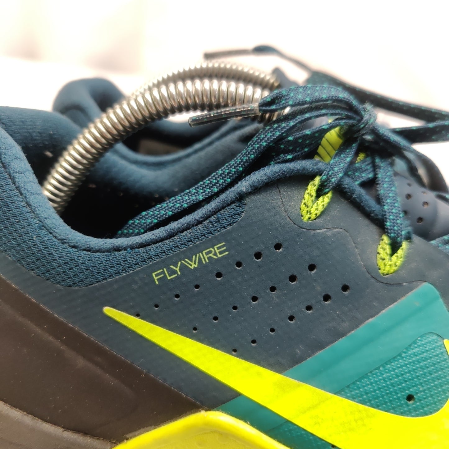 Nike Mecton 2 Flywire Blue Sneaker Trainers Shoes Men Size UK 8 EU 42.5