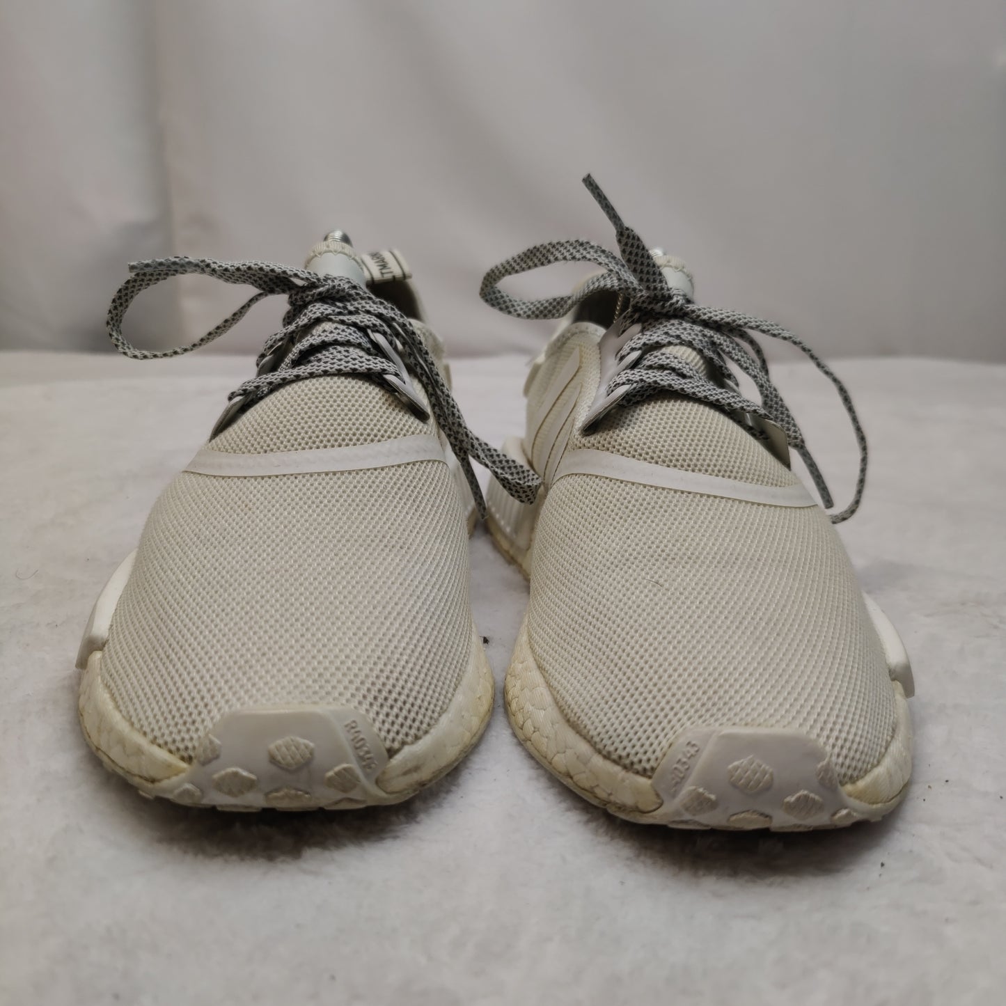 Adidas NMD R1 White Reflective Sneaker Trainers Shoes Men Size UK 7 EU 40.5