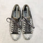 Mamzelle White/Silver Leather Sneaker Shoes Women Size UK 6 EU 39