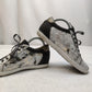 Mamzelle White/Silver Leather Sneaker Shoes Women Size UK 6 EU 39