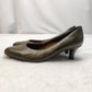 Pepe Varo Vintage Leather Brown Court Heels Shoes Women UK 7 EU 40