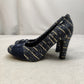 Rocket Dog Navy Blue Court Heels Shoes Women Size UK 6 EU 39