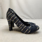 Rocket Dog Navy Blue Court Heels Shoes Women Size UK 6 EU 39