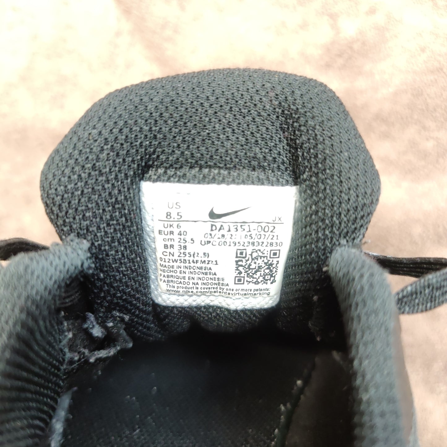 Nike City Rep TR Black Sneaker Trainers Shoes Women UK 6 EU 40 ~ DA1351-002