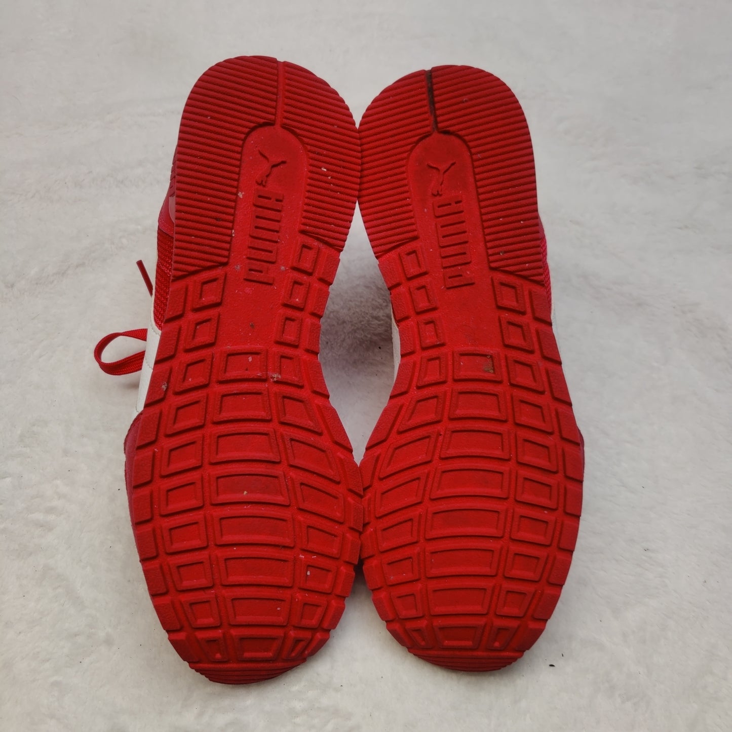 Puma St Runner Red/White Sneaker Casual Shoes Kids Boys Size UK 5 EU 38