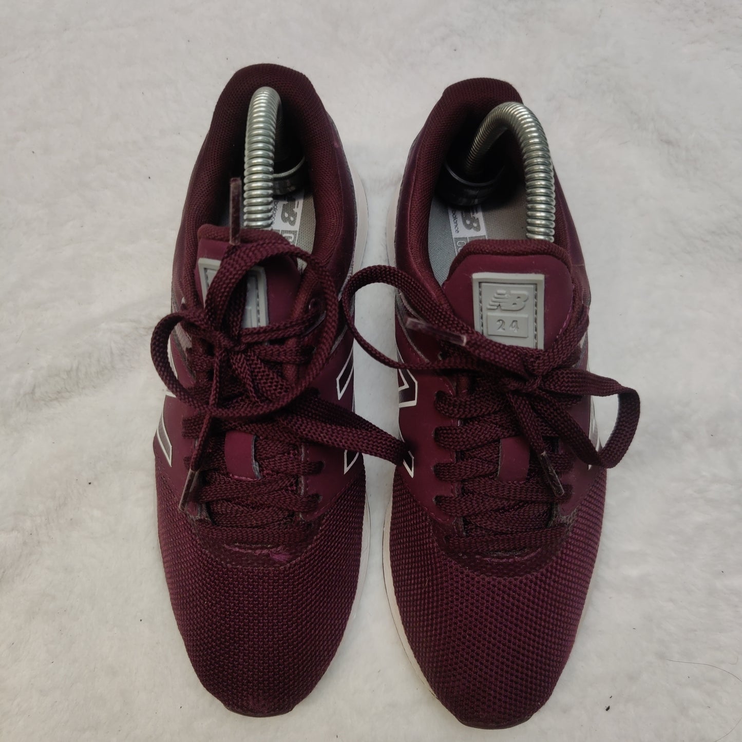 New Balance 24V1 Burgundy Red Sneaker Trainers Shoes Women UK 5 EU 37.5