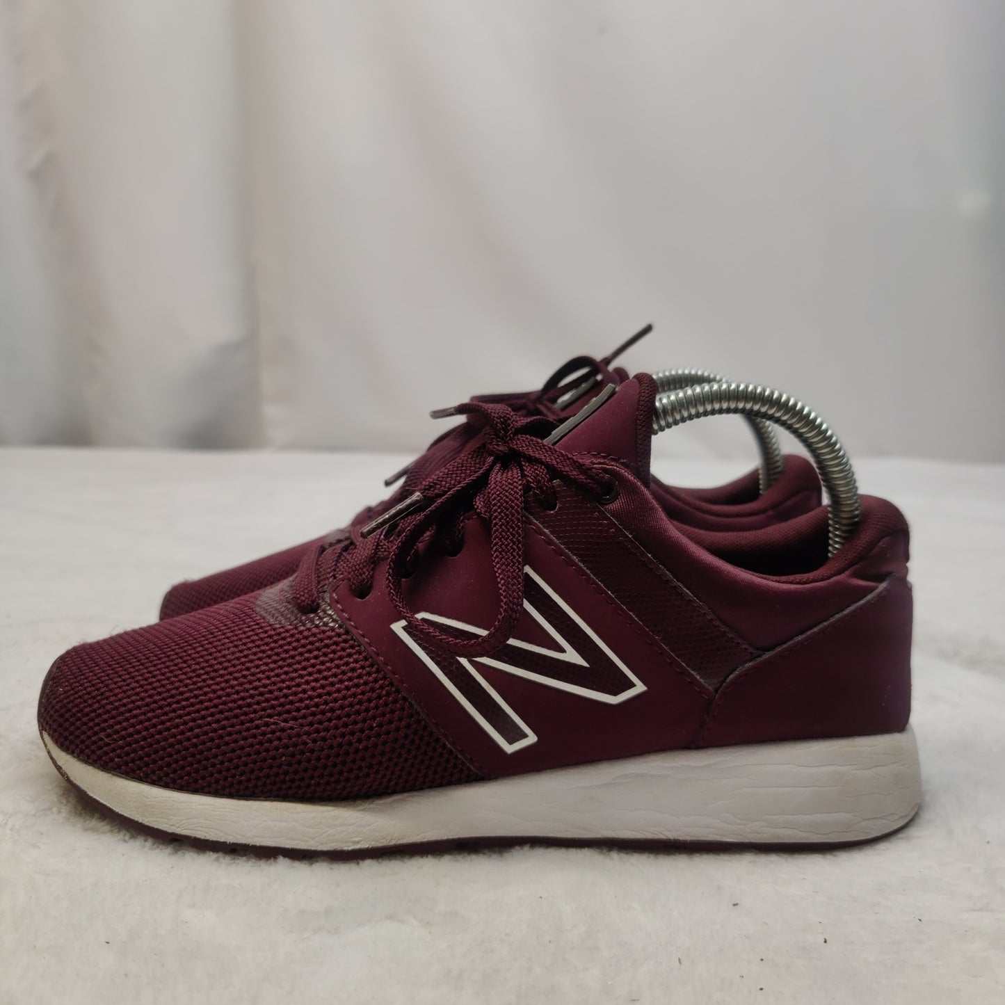 New Balance 24V1 Burgundy Red Sneaker Trainers Shoes Women UK 5 EU 37.5