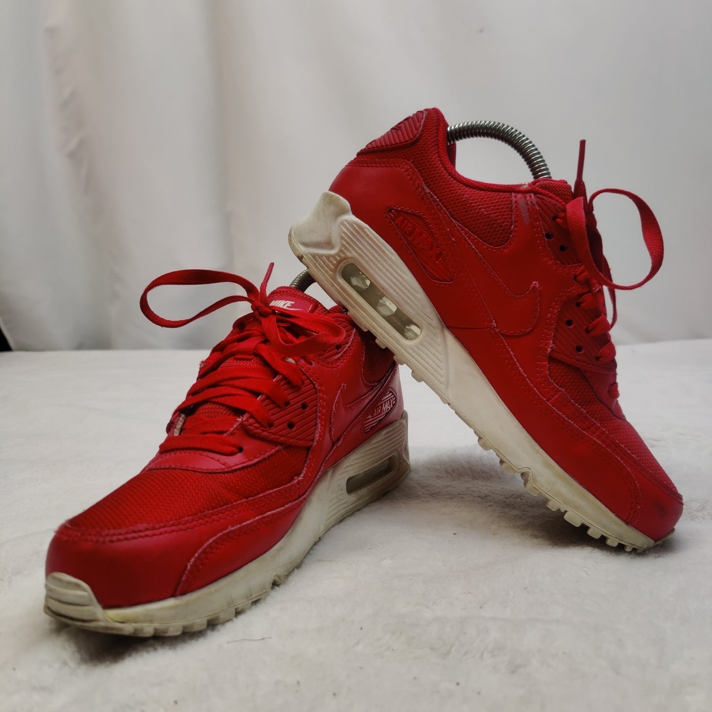 Nike iD Air Max Red Sneaker Trainers Shoes Women Size UK 5 EU 38.5