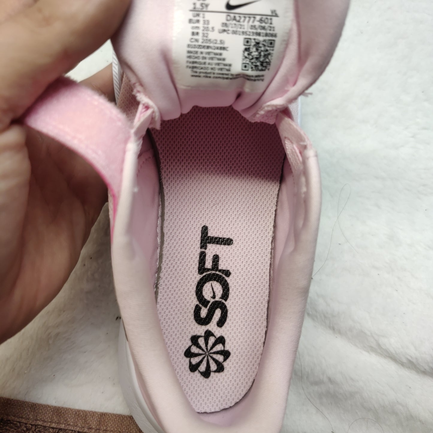 Nike Star Runner 3 Pink Sneaker Trainers Shoes Kids Girls UK 1 EU 33 ~ DA2777-601