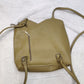 Genuine Leather Borse In Pelle Vintage Beige Shoulder Bag Women