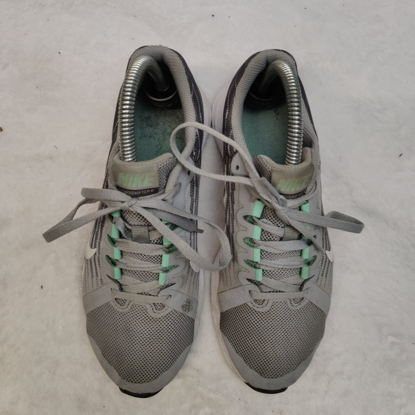 Nike Downshifter 8 Black/Grey Sneaker Trainers Shoes Women UK 5 ~ 922853-005