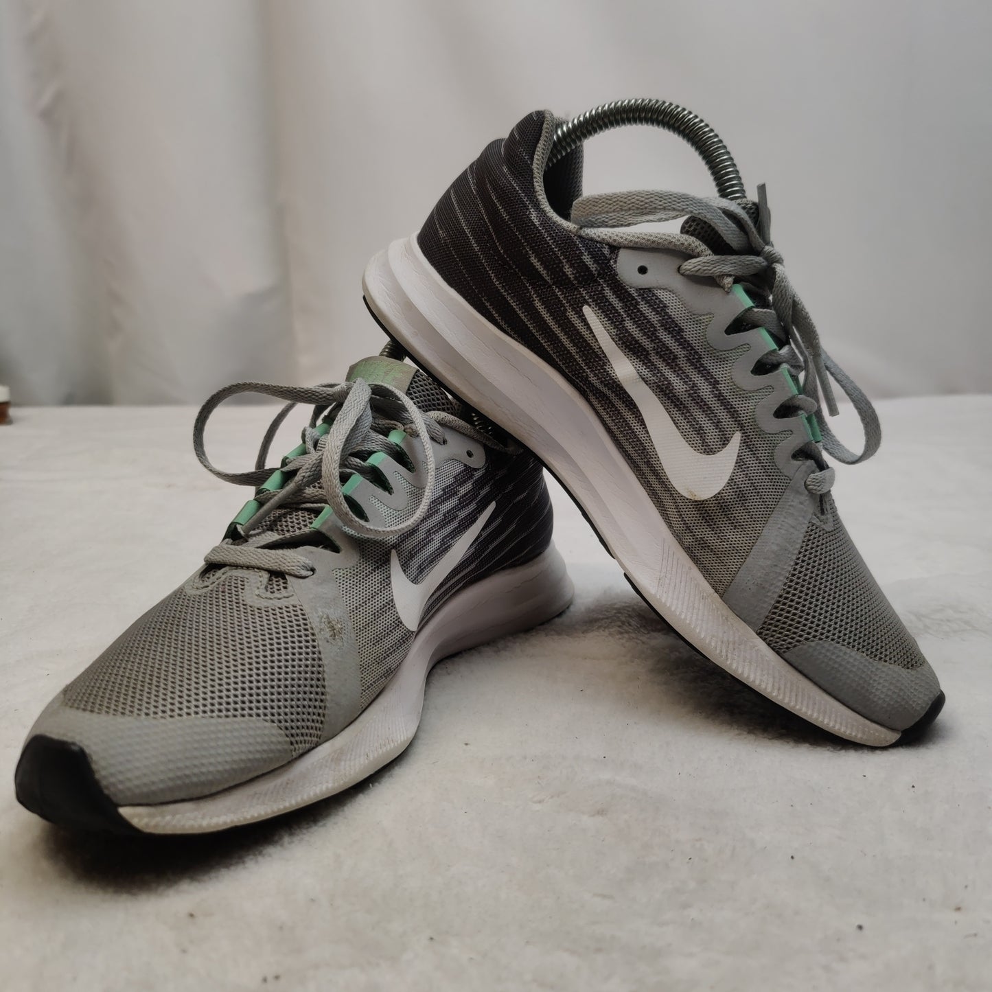 Nike Downshifter 8 Black/Grey Sneaker Trainers Shoes Women UK 5 ~ 922853-005