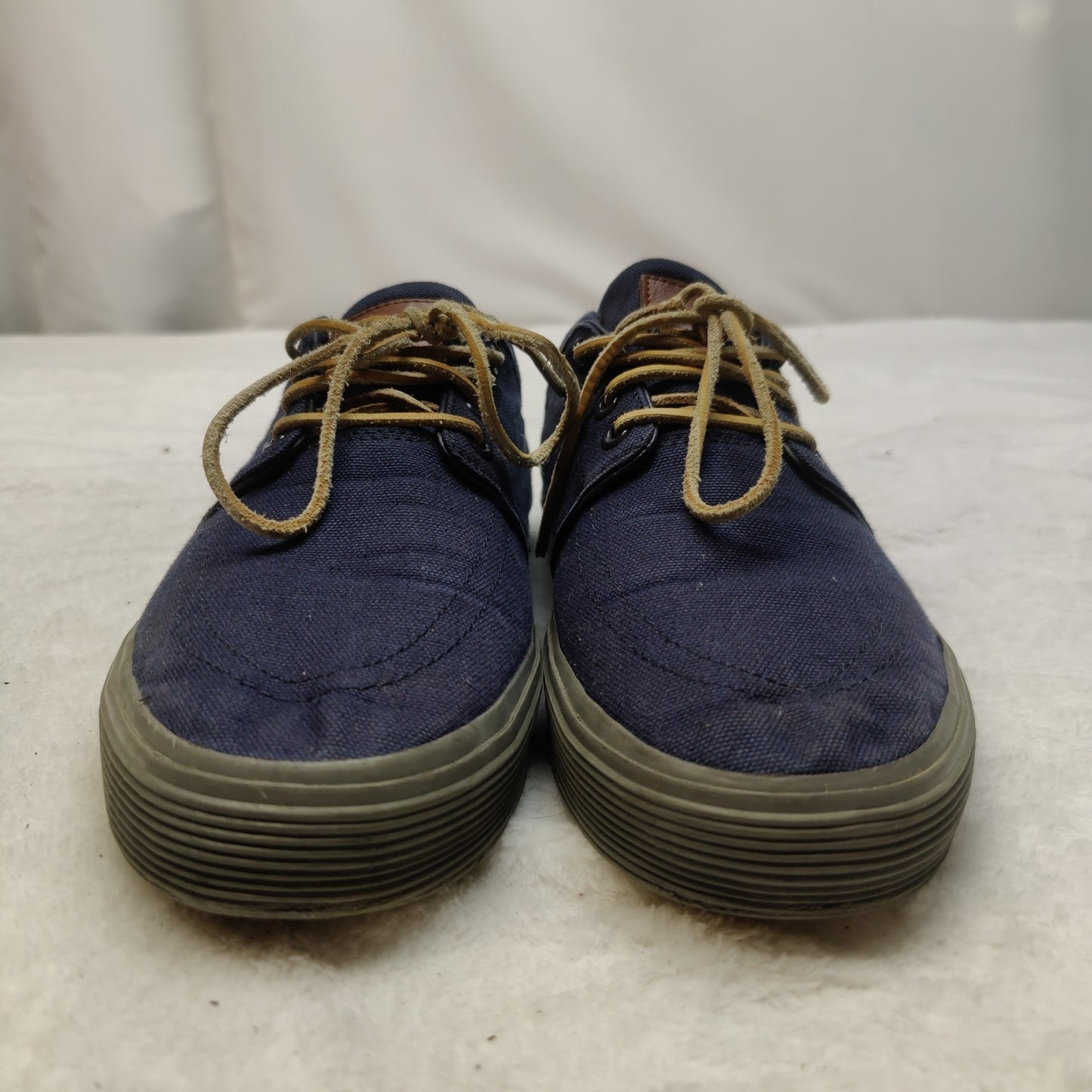 Polo Ralph Lauren Faxon Low Blue Casual Sneaker Shoes Men UK 8.5 EU 42.5
